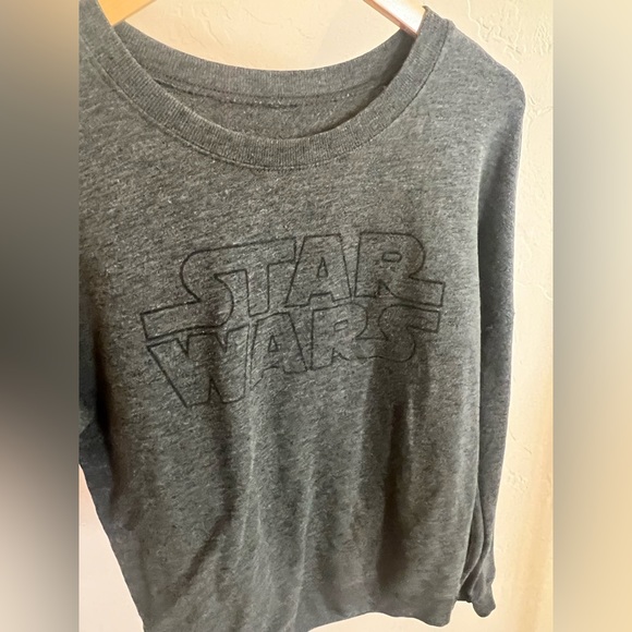 Star Wars Dark Grey SUPER SOFT Sweatshirt, Size Large - Picture 2 of 4